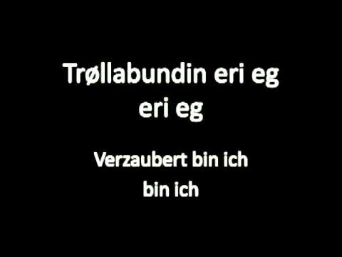 Eivør Pálsdóttir - Trøllabundin, Verzaubert (Trollgebunden), Untertitel auf Deutsch