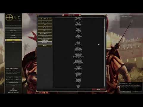 0 AD Credits (As of Alpha 26: Zhuangzi / September 2022)