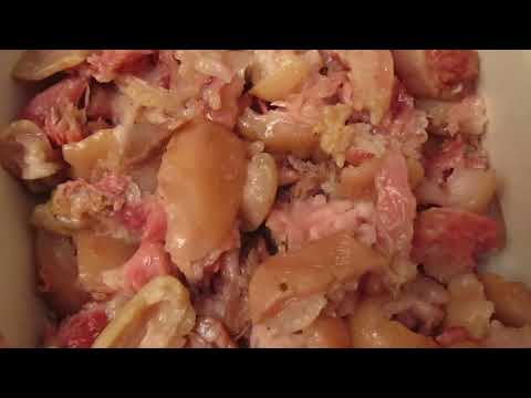 Ostdeutsche Sülze machen  холодец