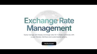 Real-Time Currency Exchange Rate Displays for Your Business