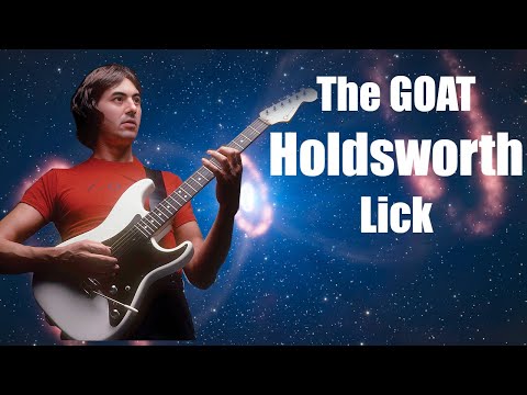 The GOAT Allan Holdsworth Lick EXPLAINED