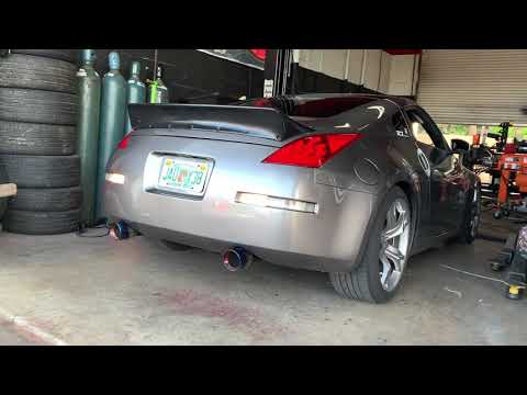 Nissan 350 Z **Test pipe**Y-Pipe**Muffler delete**