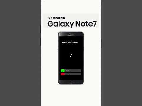 Samsung Galaxy Note 7#samsung #note7 #bomb