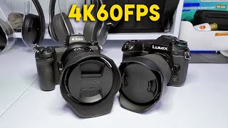 Nikon Z6II vs Panasonic G9 - 4K60fps Preliminary Comparison (Which looks better?)