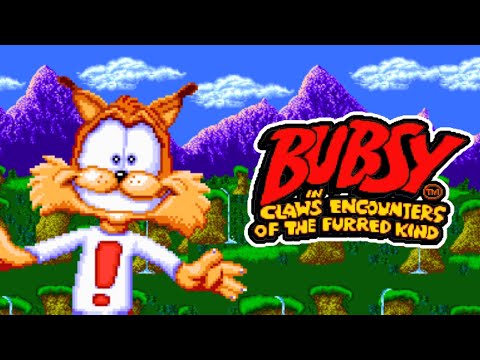 Bubsy in: Claws Encounters of the Furred Kind (🎮SNES) - ✨HD Longplay | No Commentary