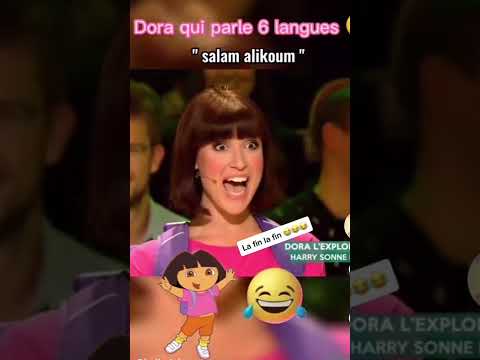 Dora qui parle 6 langues 😩😂 #shorts #youtubeshorts #tiktok #dora