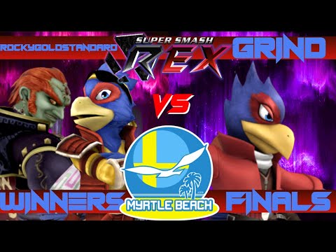 SocaSmash 160 Super Smash REX: RockyGoldStandard (Ganondorf, Falco) vs Grind (Falco) Winners Finals