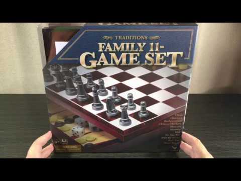 "HOURS OF ENTERTAINMENT!" Traditions 11-in-1 Game Set - NZ Toy Reviews