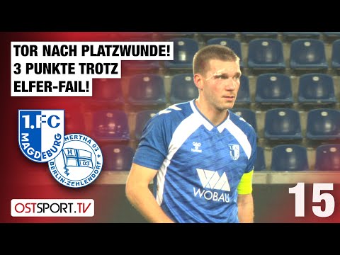 Goal after head wound! 3 points despite penalty miss! Magdeburg - Zehlendorf | Regionalliga Nordost