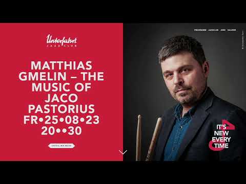 71+ by Jaco Pastorius performed on 25th August 2023 by the Matthias Gmelin Jaco Pastorius Project