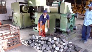 our metal chips briquetting press used in India, chip press with feeder machine