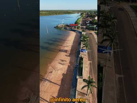 Domingo de sol no lago municipal em Alto Taquari MT