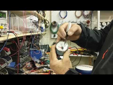How to test the real gauge VDO Stewart Warner oil pressure ac dc marine inc gauge test