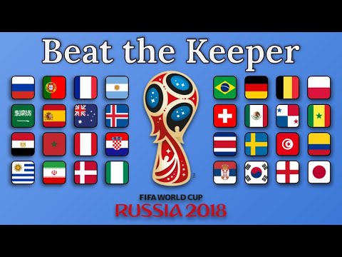 World Cup Russia 2018 - Beat the Keeper | Marble Race