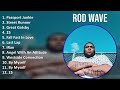 Rod Wave 2025 MIX Top Hits Passport Junkie Street Runner Great Gatsby 25