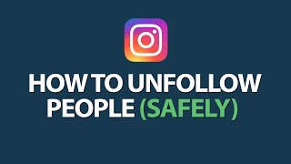 How to Unfollow People on Instagram in 2022 after the NEW Algorithm Change... (App?)❌