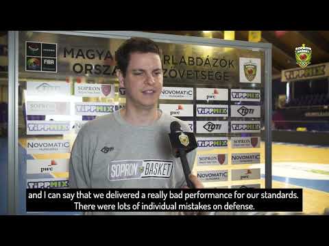 2022. 04. 04. Sopron Basket - DVTK, beharangozó