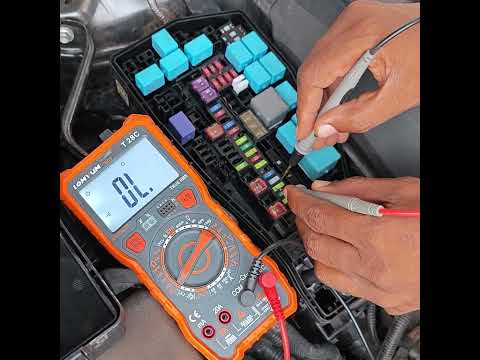 Testing a car's fusebox quickly