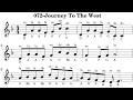 072-Journey To The West music sheet