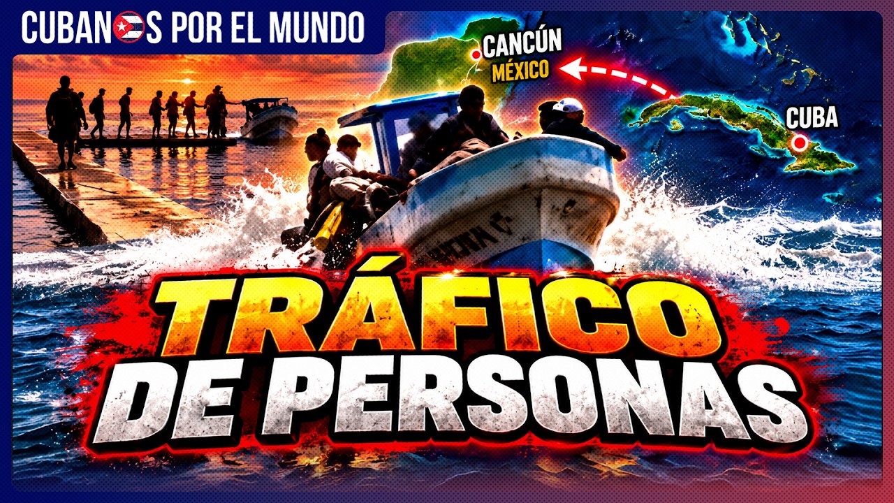 Tráfico de cubanos a Cancún: otra lancha sale a plena luz del día
