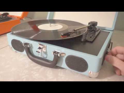 Crosley Cruiser vs. 1byOne Portable Turntable comparison