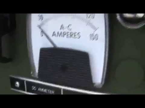 8153 35KW John Deere Diesel Generator Load Tested