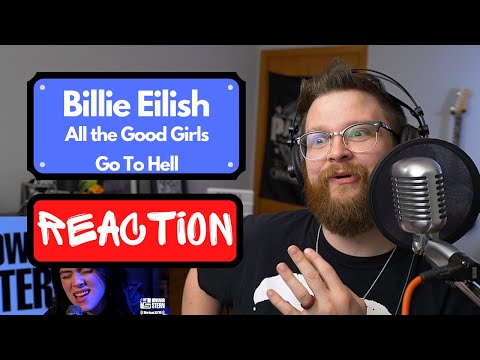 Reaction to Billie Eilish - All the Good Girls Go to Hell - Live Howard Stern - Metal Guy Reacts
