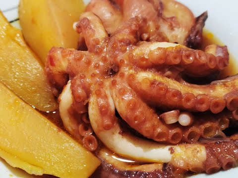 Tayin de pulpo con patatas
