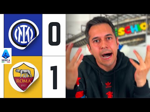 BOCCONE AMARO DA INGOIARE‼️ Inter-ROMA 0-1