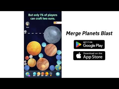 Merge Planets Blast: 2048 game 20250717 1-2h by CYBX