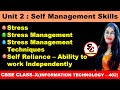 Self Management Skills Class 10 Employability Skills Class 10 IT 402