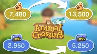 How to earn BELLS & NOOK MILES FAST in Animal Crossing New Horizons (Early Game)