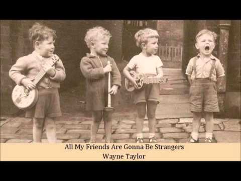 All My Friends Are Gonna Be Strangers   Wayne Taylor