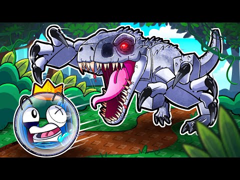 INDOMINUS REX ALPHA MORPH in DINOSAUR HUNT ISLAND! (Morph World)