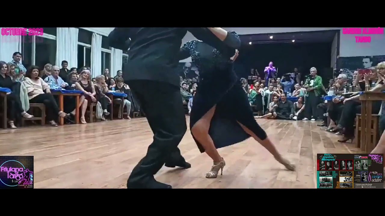 BAILAN Sabrina y Ruben VELIZ en la APERTURA FOM con TANGO BARDO y Roberto MINONDI / OCTUBRE 2023