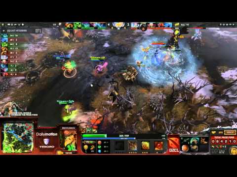 VirtusPro vs Na'Vi Game 3   DOTA 2 Champions League   Capitalist & Ayesee