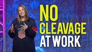No Cleavage at Work - How to Tell Someone to Put the Girls Away