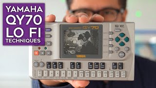 Video thumbnail for Lo-Fi hip hop techniques on a Yamaha QY70 (tutorial) by Floyd Steinberg