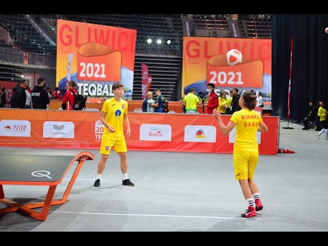 FINALA MICA DUBLU FEMININ - Campionatul Mondial de Teqball