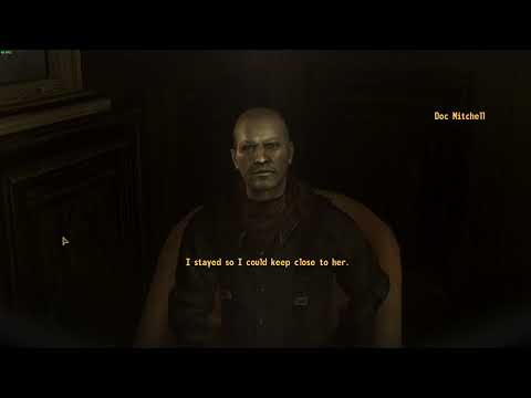 Fallout New Vegas - Why doc Mitchell stayed in Goodsprings [Rare dialogue]