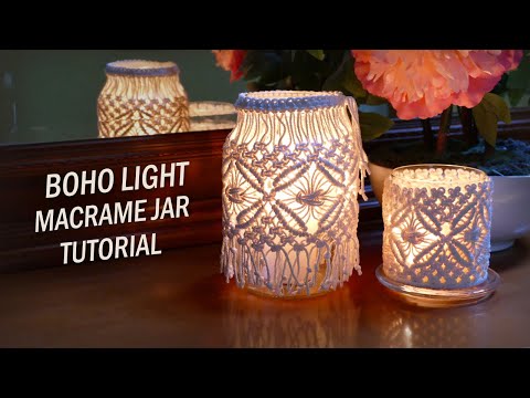 DIY Macrame Star Ornament Tutorial Handmade Christmas Tree Decoration