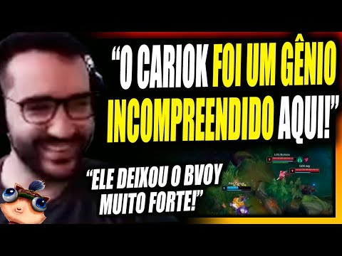 TAKESHI REACT BRONZIOCRE: "EZREAL DO BVOY E PROVOCAÇÃO DA RED - CBLOL DA ZUEIRA"
