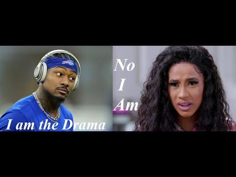 Cardi B BIG 😡 after Stefon Diggs Celebrates Christmas Elsewhere. Calls him Ghetto on Twitter.