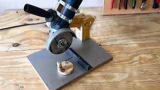 Homemade Angle Grinder Stand