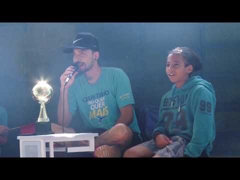 Alunos do Claretiano Terra Nova se tornam jogadores de futebol por um dia