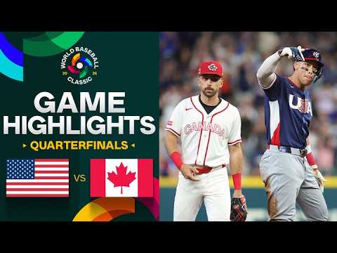 2026 월드 베이스볼 클래식: 미국 vs 캐나다 | 경기 하이라이트