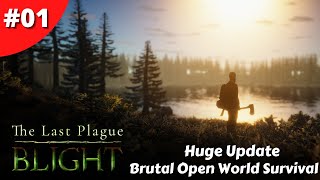 Open World Medieval Survival Adds House Building, injuries & Seasons - The Last Plague: Blight - #01