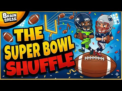 🏈 The Super Bowl Shuffle 🏈 Brain Break 🏈 Football Brain Break 🏈 Just Dance