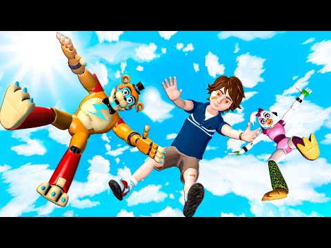 FNAF 9 Security Breach: Ragdoll Jumps & Falls - [GMOD] ep.146