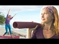 Йога для начинающих "Плавность и женственность" (часть 2) | Yoga for Beginners ...